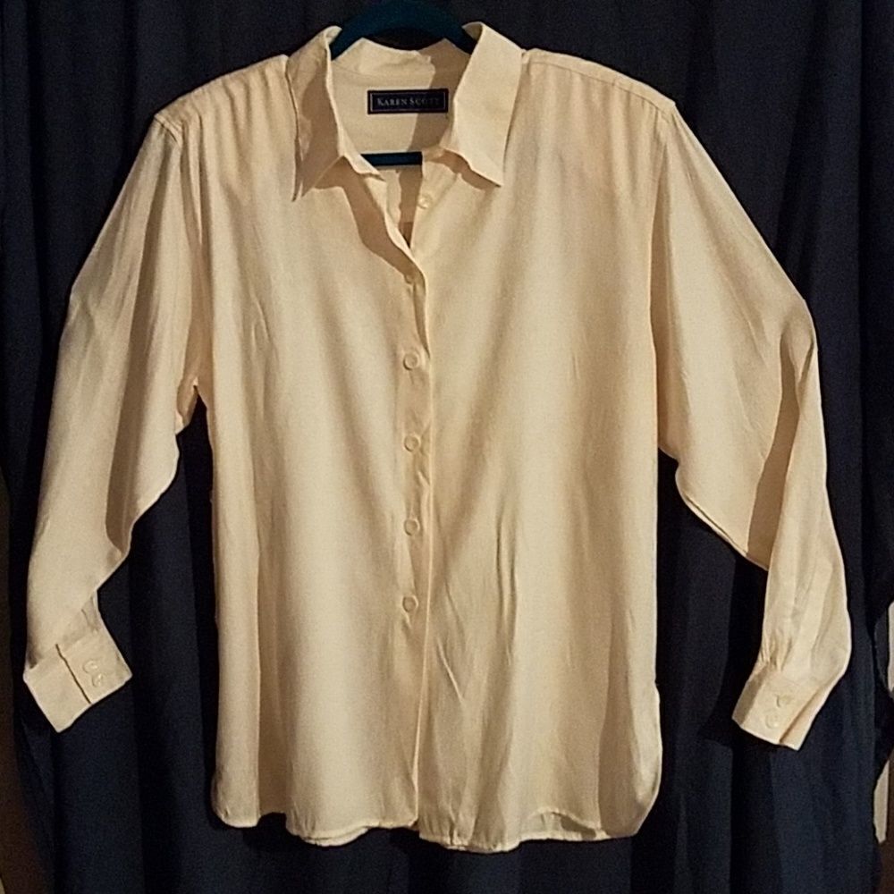 Karen Scott blouse